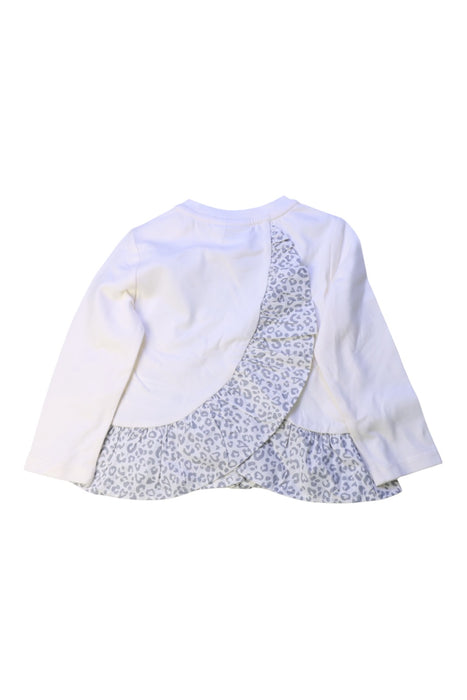 A White Long Sleeve Tops from Original Marines in size 6-12M for girl. (Back View)