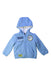 A Blue Zippered Sweatshirts from Original Marines in size 6-12M for boy. (Front View)