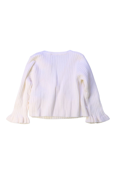 A White Cardigans from Original Marines in size 6-12M for girl. (Back View)