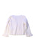A White Cardigans from Original Marines in size 6-12M for girl. (Back View)
