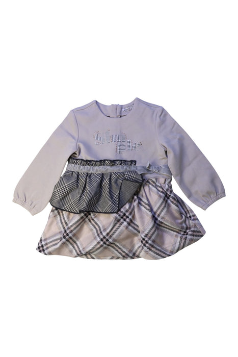 A Grey Dress Sets from Original Marines in size 6-12M for girl. (Front View)