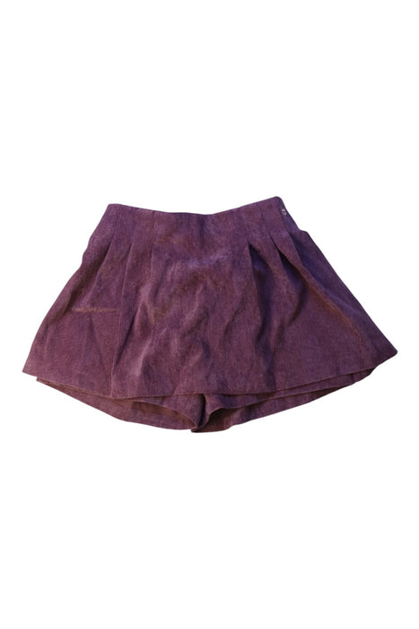 A Purple Shorts from Original Marines in size 5T for girl. (Front View)