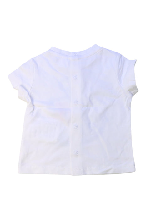 A White Short Sleeve T Shirts from Original Marines in size 3-6M for boy. (Back View)