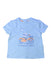 A Blue Short Sleeve T Shirts from Original Marines in size 3-6M for boy. (Front View)