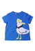 A Blue Short Sleeve T Shirts from Original Marines in size 3-6M for boy. (Front View)