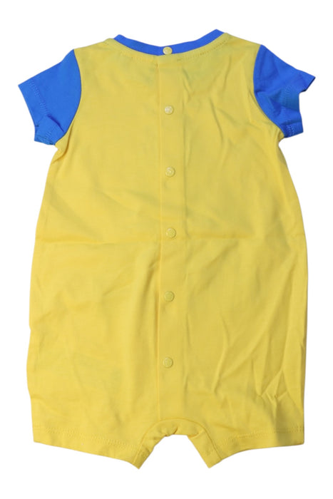 A Yellow Short Sleeve Rompers from Original Marines in size 3-6M for boy. (Back View)