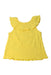 A Yellow Sleeveless Tops from Original Marines in size 6-12M for girl. (Back View)