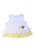 A White Sleeveless Tops from Original Marines in size 6-12M for girl. (Front View)