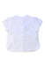 A White Short Sleeve T Shirts from Original Marines in size 3-6M for girl. (Back View)