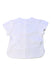 A White Short Sleeve Tops from Original Marines in size 3-6M for girl. (Back View)