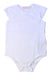 A White Sleeveless Bodysuits from Original Marines in size 6-12M for girl. (Front View)