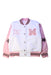 A Pink Lightweight Jackets from Original Marines in size 5T for girl. (Front View)