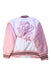 A Pink Lightweight Jackets from Original Marines in size 5T for girl. (Back View)