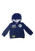 A Blue Hooded Sweatshirts from Original Marines in size 6-12M for girl. (Front View)