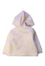 A Ivory Zippered Sweatshirts from Original Marines in size 6-12M for girl. (Back View)