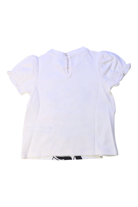 A White Short Sleeve Tops from Original Marines in size 6-12M for girl. (Back View)