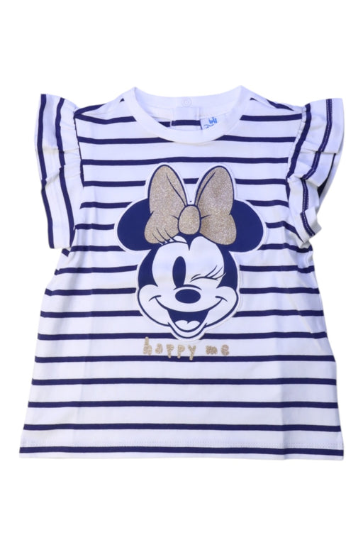 A White Short Sleeve Tops from Original Marines in size 6-12M for girl. (Front View)