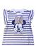 A White Short Sleeve Tops from Original Marines in size 6-12M for girl. (Front View)