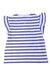 A White Short Sleeve Tops from Original Marines in size 6-12M for girl. (Back View)