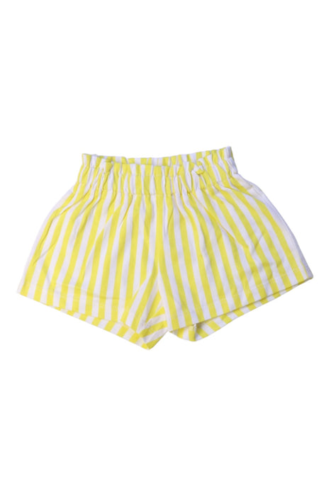 A Yellow Shorts from Original Marines in size 3-6M for girl. (Front View)