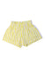 A Yellow Shorts from Original Marines in size 3-6M for girl. (Front View)