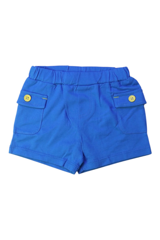 A Blue Shorts from Original Marines in size 3-6M for girl. (Front View)