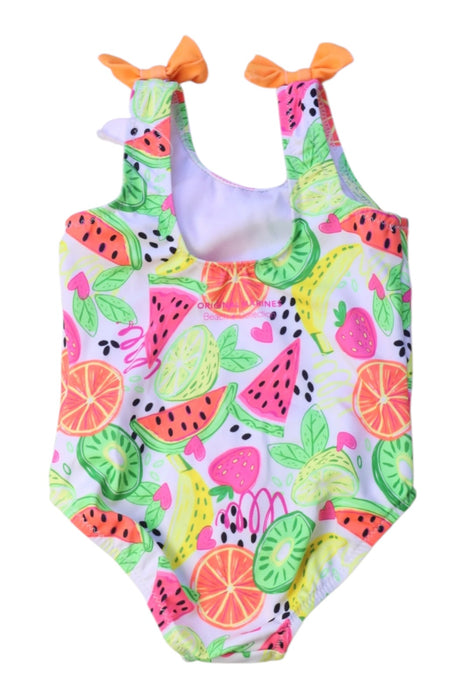 A Multicolour Swimsuits from Original Marines in size 6-12M for girl. (Back View)
