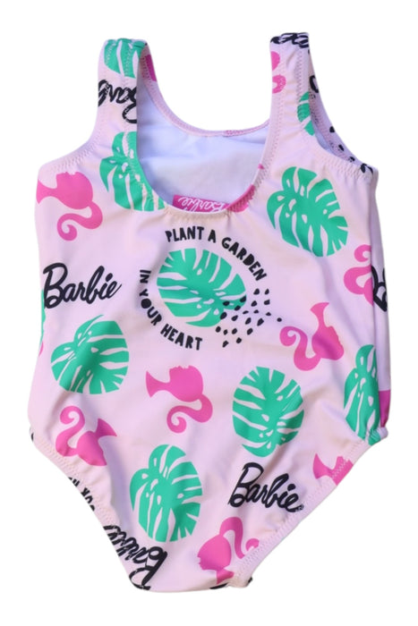 A Pink Swimsuits from Original Marines in size 6-12M for girl. (Back View)