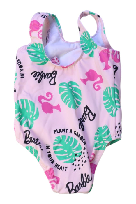 A Pink Swimsuits from Original Marines in size 6-12M for girl. (Back View)