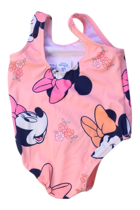 A Pink Swimsuits from Original Marines in size 6-12M for girl. (Back View)
