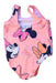A Pink Swimsuits from Original Marines in size 6-12M for girl. (Back View)