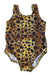 A Brown Swimsuits from Original Marines in size 6-12M for girl. (Front View)