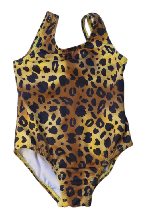 A Yellow Swimsuits from Original Marines in size 6-12M for girl. (Front View)