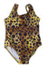 A Yellow Swimsuits from Original Marines in size 6-12M for girl. (Front View)