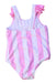 A Pink Swimsuits from Original Marines in size 6-12M for girl. (Back View)