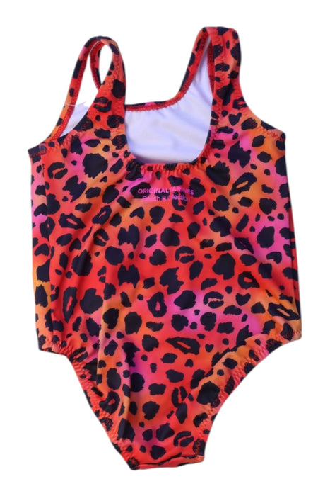 A Black Swimsuits from Original Marines in size 6-12M for girl. (Back View)