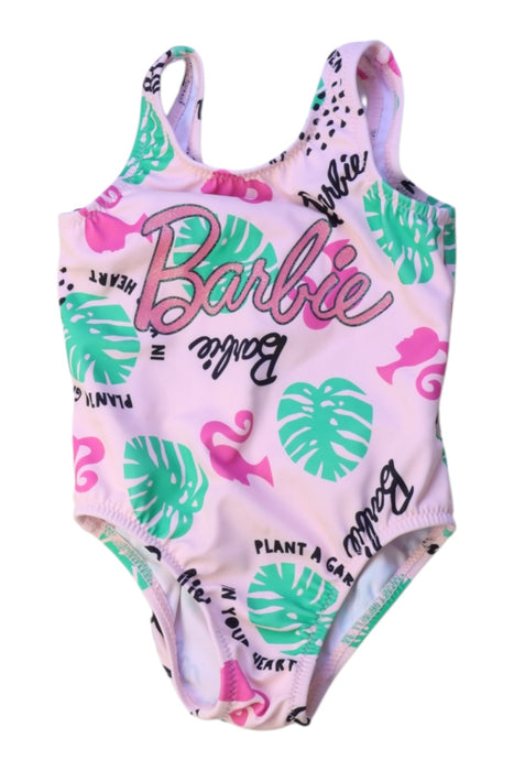 A Pink Swimsuits from Original Marines in size 6-12M for girl. (Front View)