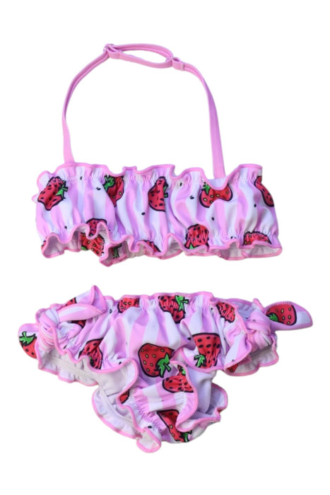 A Pink Bikinis from Original Marines in size 6-12M for girl. (Front View)
