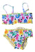 A Multicolour Bikinis from Original Marines in size 6-12M for girl. (Front View)