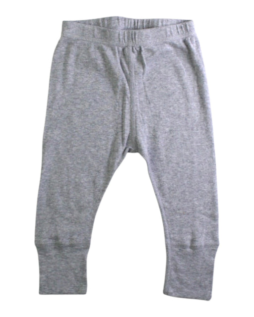 A Grey Leggings from Hanna Andersson in size 6-12M for neutral. (Front View)