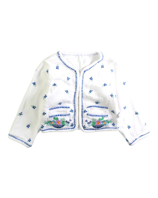 A White Lightweight Jackets from Stella McCartney in size 2T for girl. (Front View)