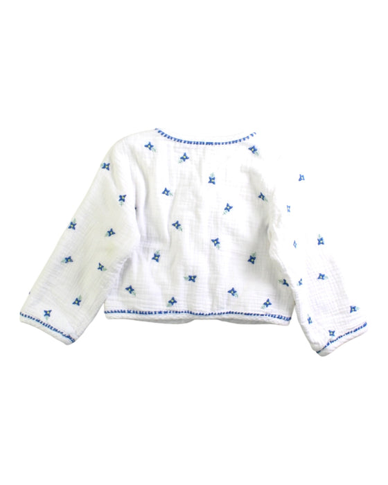 A White Lightweight Jackets from Stella McCartney in size 2T for girl. (Back View)
