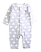 A Grey Onesies from Blue Dog Baby in size 6-12M for boy. (Front View)