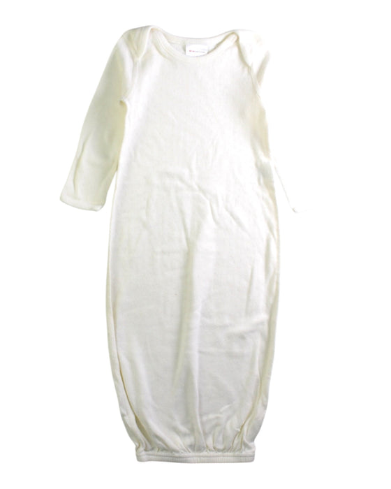 A Ivory Nightgowns from Hanna Andersson in size 3-6M for girl. (Front View)