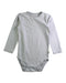 A Grey Long Sleeve Bodysuits from Konges Sløjd in size 12-18M for neutral. (Front View)