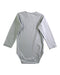 A Grey Long Sleeve Bodysuits from Konges Sløjd in size 12-18M for neutral. (Back View)