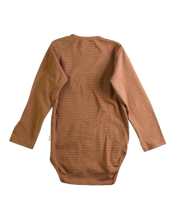 A Brown Long Sleeve Bodysuits from Konges Sløjd in size 12-18M for neutral. (Back View)