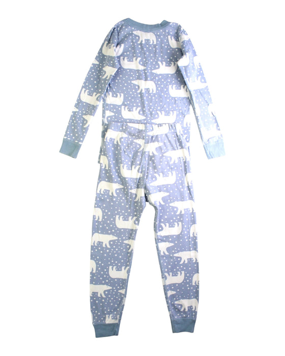 A Blue Pyjama Sets from Hanna Andersson in size 5T for neutral. (Back View)