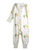 A White Onesies from Hanna Andersson in size 6-12M for neutral. (Front View)