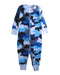A Blue Onesies from Hanna Andersson in size 6-12M for boy. (Front View)